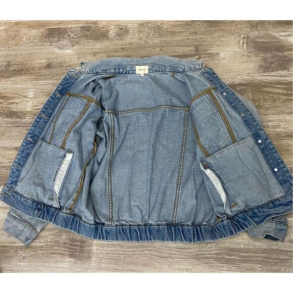 Wishlist Womens Denim Jean Jacket Size S/M - Picture 5 of 5